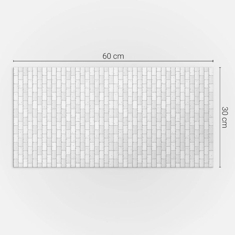 Panele samoprzylepne Wallfluent 60x30 cm Motyw stylowej cegły 6 szt.