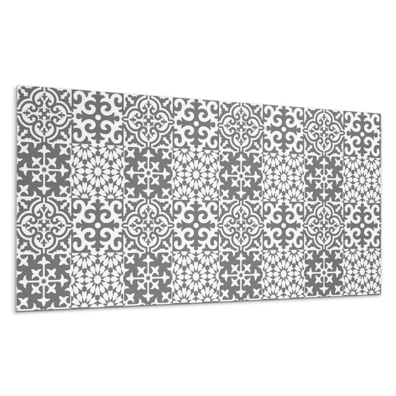 Panele samoprzylepne Wallfluent 60x30 cm Motywy ozdobne na płytkach 6 szt.