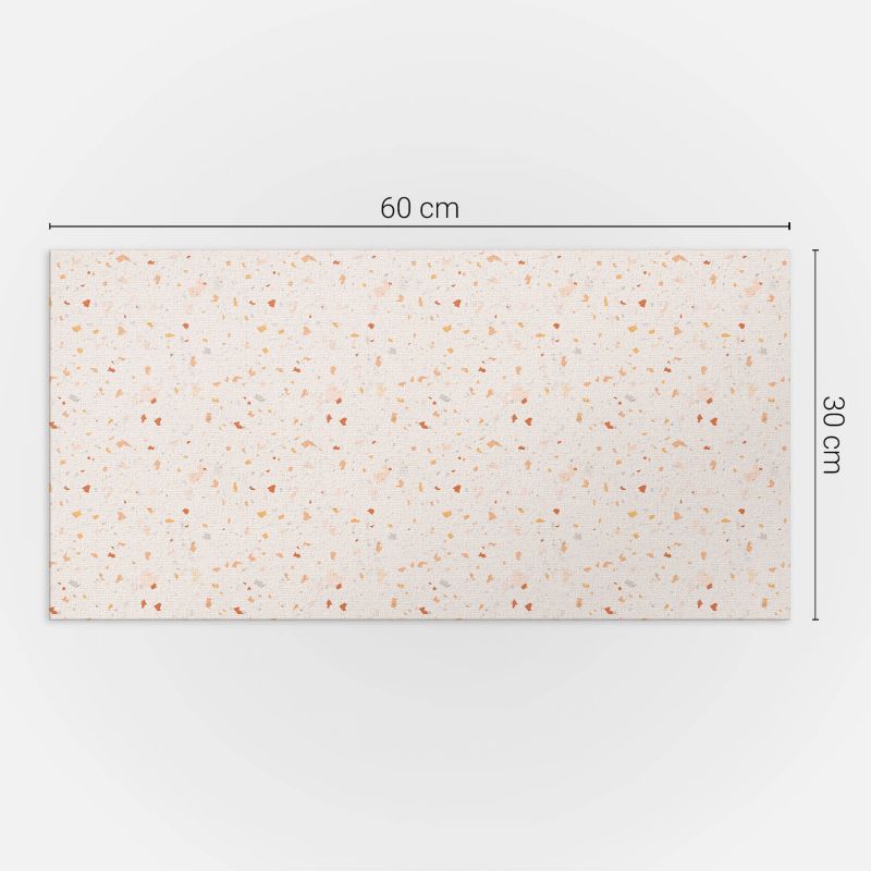 Panele samoprzylepne Wallfluent 60x30 cm Nowoczesny wzór terazzo 6 szt.