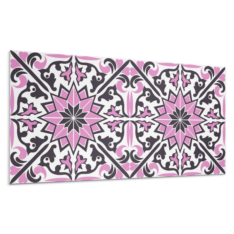 Panele samoprzylepne Wallfluent 60x30 cm Ornamentalny motyw kwiatowy 6 szt.