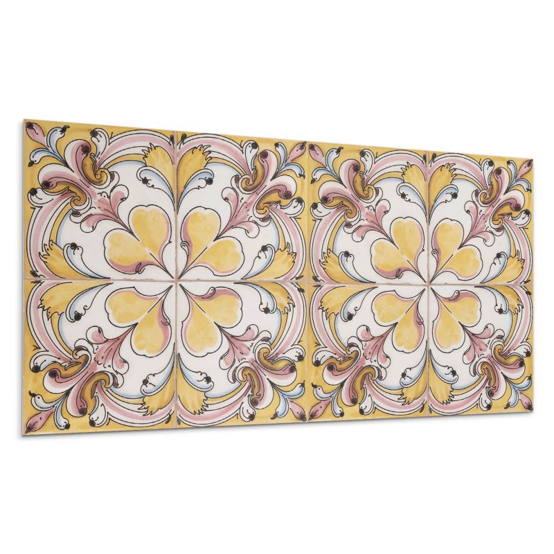 Panele samoprzylepne Wallfluent 60x30 cm Ornamenty i kwiaty w harmonijnym zestawieniu 6 szt.