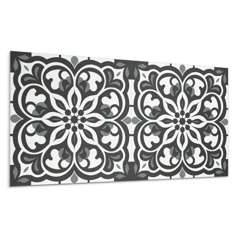 Panele samoprzylepne Wallfluent 60x30 cm Ornamenty w kwiatowym stylu 6 szt.