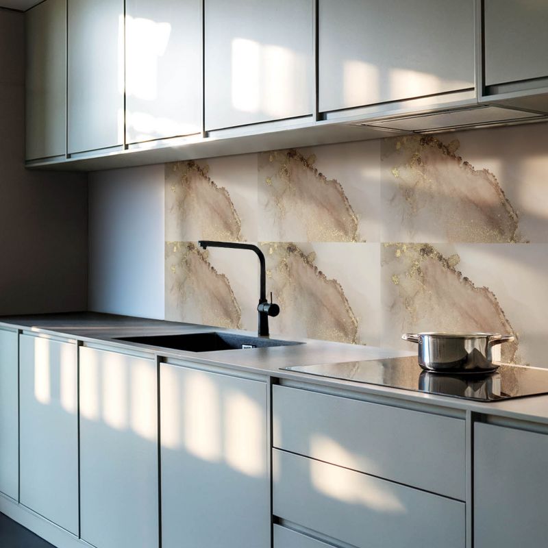 Panele samoprzylepne Wallfluent 60x30 cm Plamisty styl abstrakcji 6 szt.