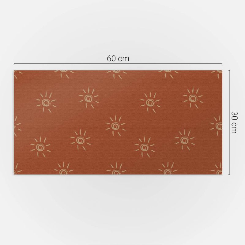 Panele samoprzylepne Wallfluent 60x30 cm Promienny wzór 6 szt.