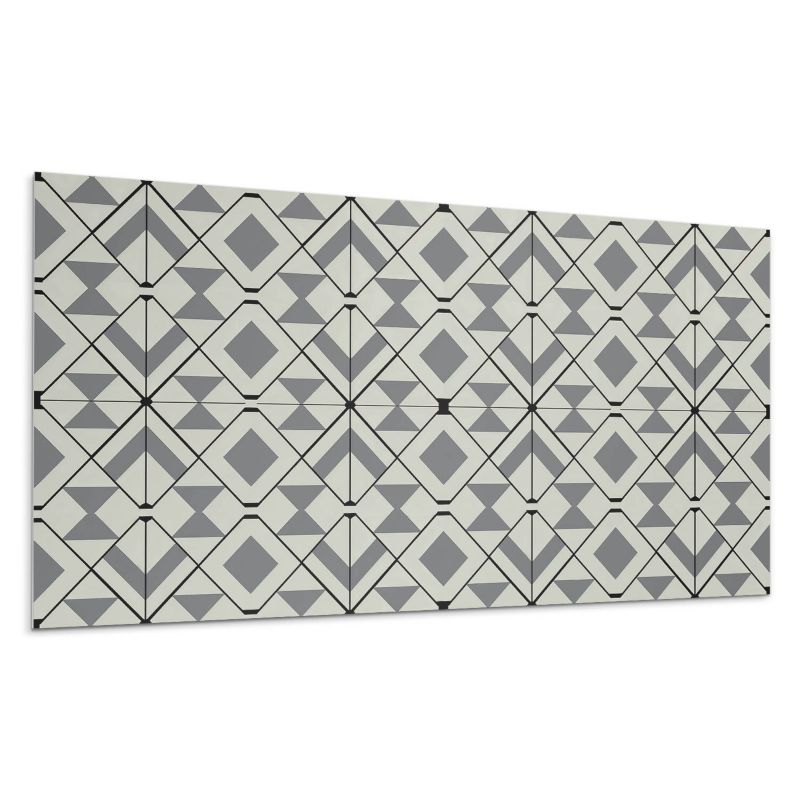 Panele samoprzylepne Wallfluent 60x30 cm Romby w nowoczesnym ujęciu graficznym 6 szt.