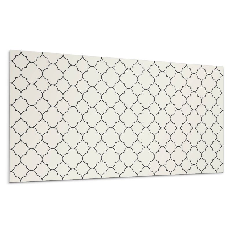 Panele samoprzylepne Wallfluent 60x30 cm Siatkowy motyw kwiatów 6 szt.
