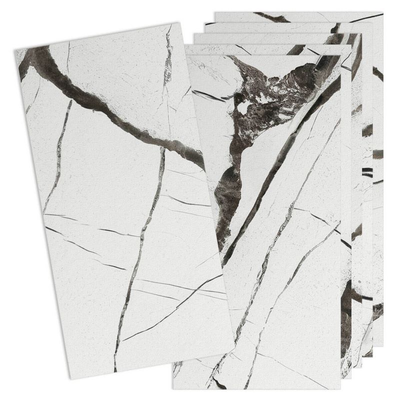 Panele samoprzylepne Wallfluent 60x30 cm Stylizacja marmuru z naturalnymi żyłami 6 szt.