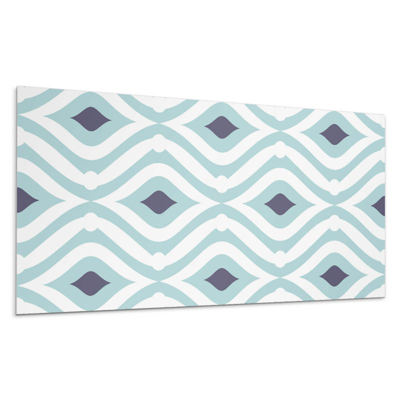 Panele samoprzylepne Wallfluent 60x30 cm Wzór fal i rombów 6 szt.