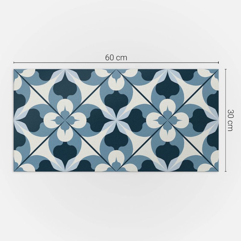 Panele samoprzylepne Wallfluent 60x30 cm Wzór geometryczny w artystycznej odsłonie 6 szt.