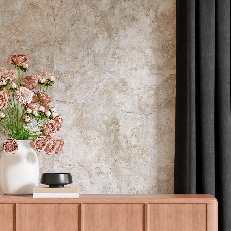 Panele samoprzylepne Wallfluent 60x30 cm Wzór inspirowany naturą kamieni 6 szt.