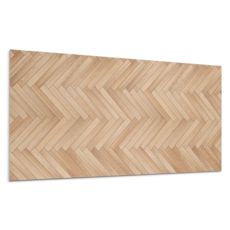 Panele samoprzylepne Wallfluent 60x30 cm Wzór jodełkowy w aranżacji 6 szt.