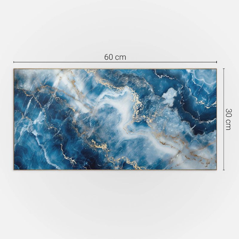 Panele samoprzylepne Wallfluent 60x30 cm Wzór marmurowej kompozycji artystycznej 6 szt.