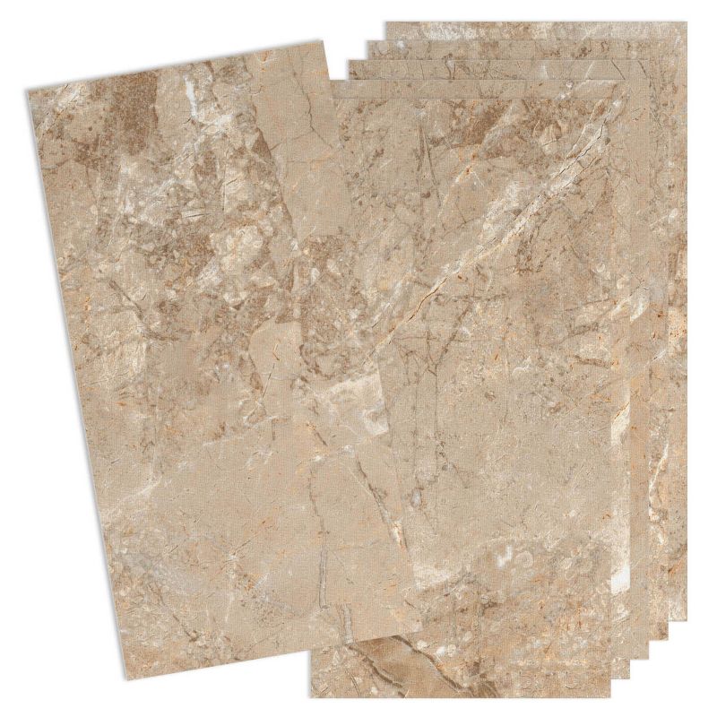 Panele samoprzylepne Wallfluent 60x30 cm Wzór marmurowy inspirowany naturą 6 szt.