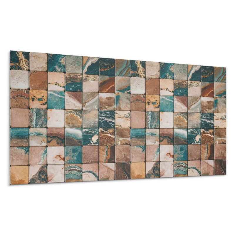Panele samoprzylepne Wallfluent 60x30 cm Wzór mozaiki z kamiennych elementów 6 szt.
