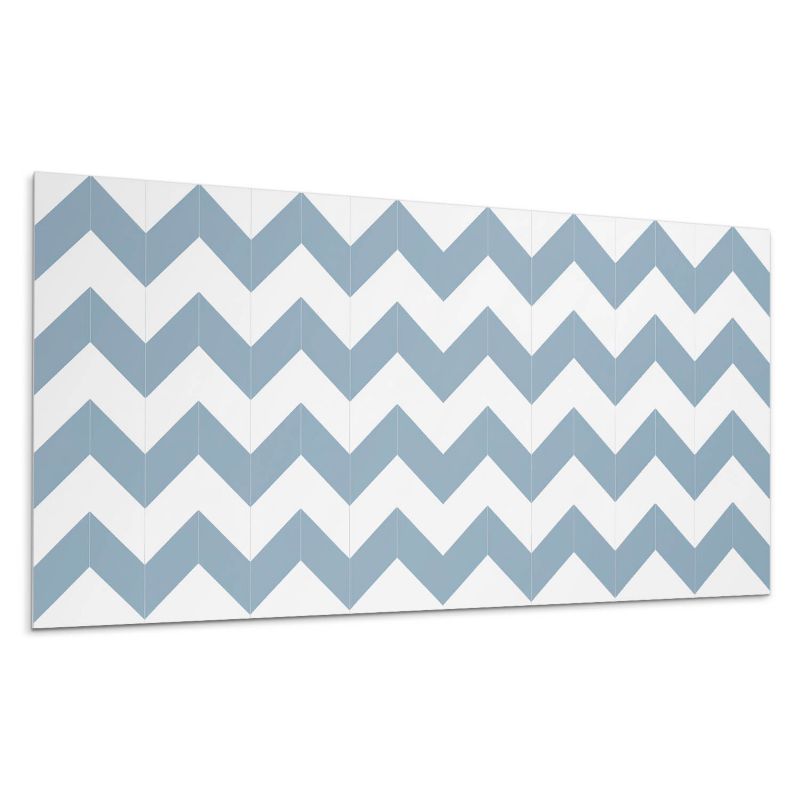 Panele samoprzylepne Wallfluent 60x30 cm Wzór z falującymi zygzakami 6 szt.