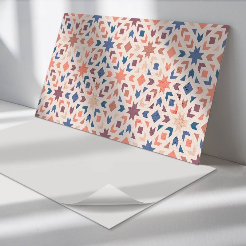 Panele samoprzylepne Wallfluent 60x30 cm Zgodność wzorów geometrycznych 6 szt.