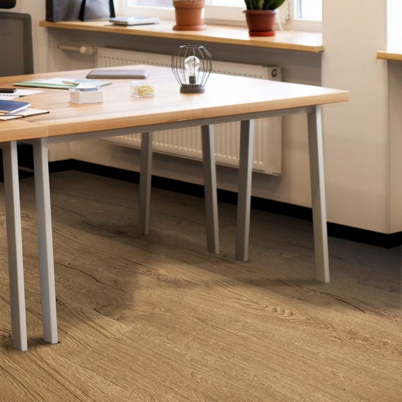 Panele winylowe MODULARI ARD AMBER OAK, klejone do podłoża, do biur, salonów i lokali usługowych 3,29m2