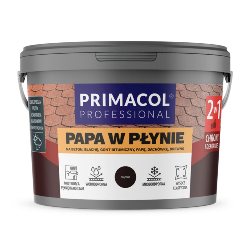 Papa w płynie Primacol, kolor brązowy, 3 kg, 1szt.