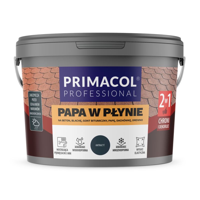 Papa w płynie Primacol 6 kg antracyt