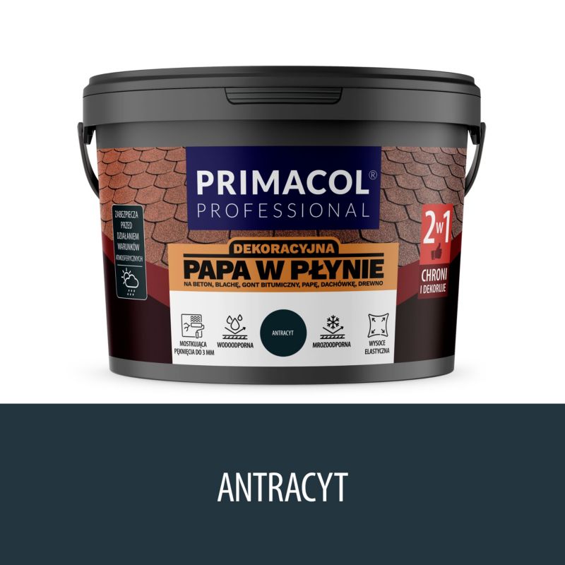 Papa w płynie Primacol 6 kg antracyt