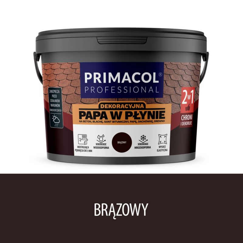 Papa w płynie Primacol 6 kg brązowy