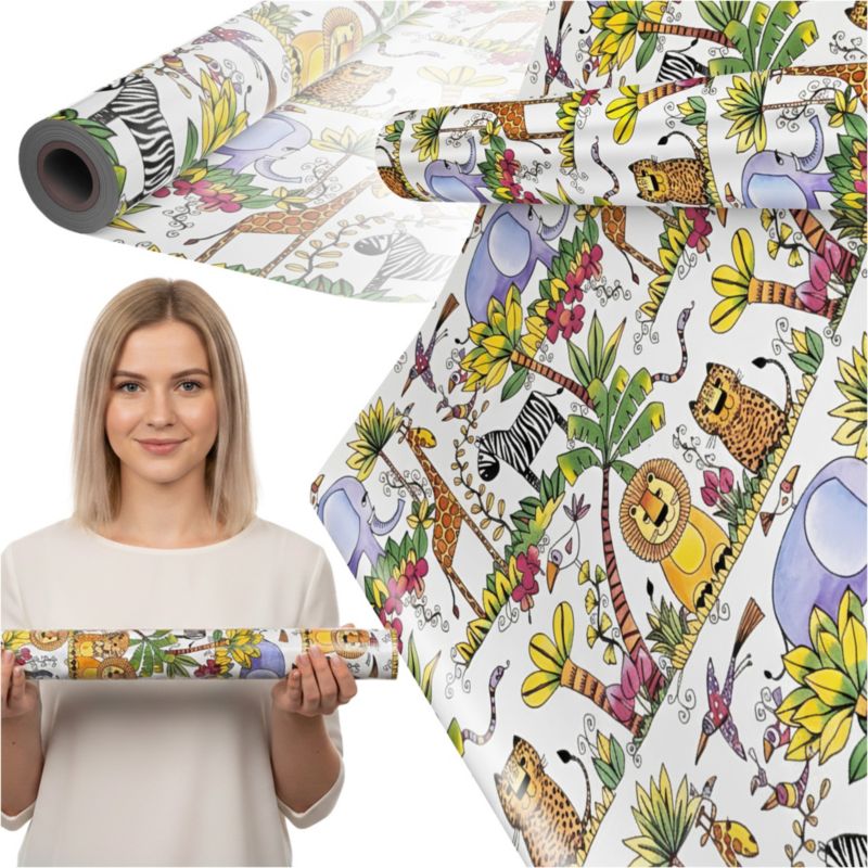 Papier PAPERHIT Do Pakowania Prezentów 20 Metrów Megarolka Ozdobny 1 szt.