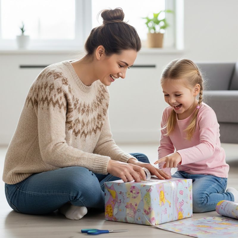 Papier PAPERHIT Do Pakowania Prezentów 20 Metrów Megarolka Ozdobny ...