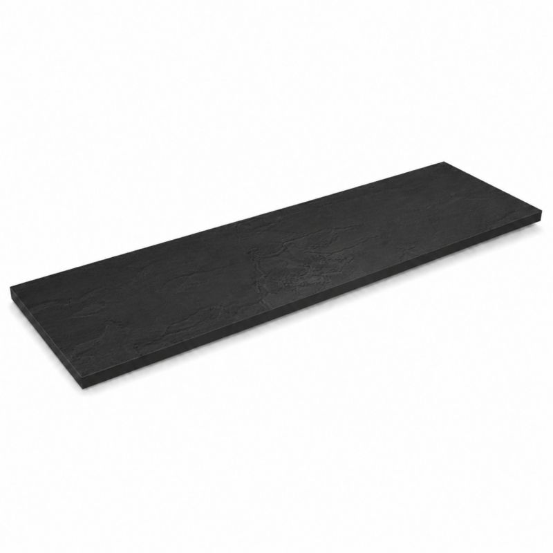 Parapet wewnętrzny KOLM HPL 12 mm Czarny (0190SL) 170x30 cm 1szt.
