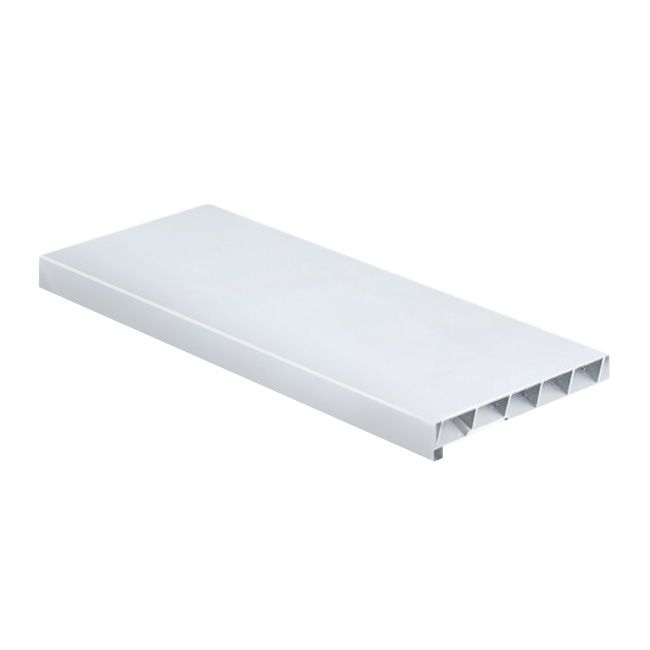 Parapet wewnętrzny PCV Form 30 x 99 cm biały
