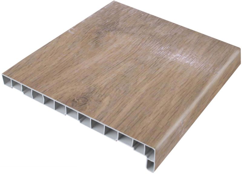 Parapet wewnętrzny PCV Geom 30 x 156 cm dąb winchester
