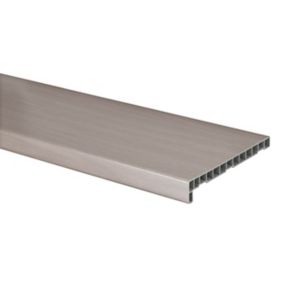 Parapet wewnętrzny PVC Geom 25 x 126 cm dąb bielony