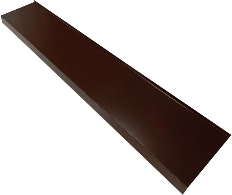 Parapet zewnętrzny Foroof 20 x 120 cm brązowy