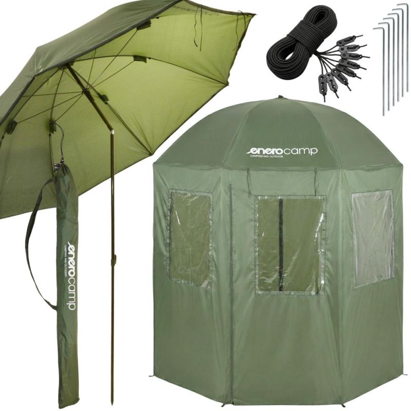 Parasol Enero Camp  namiot wędkarski 2w1  1szt.