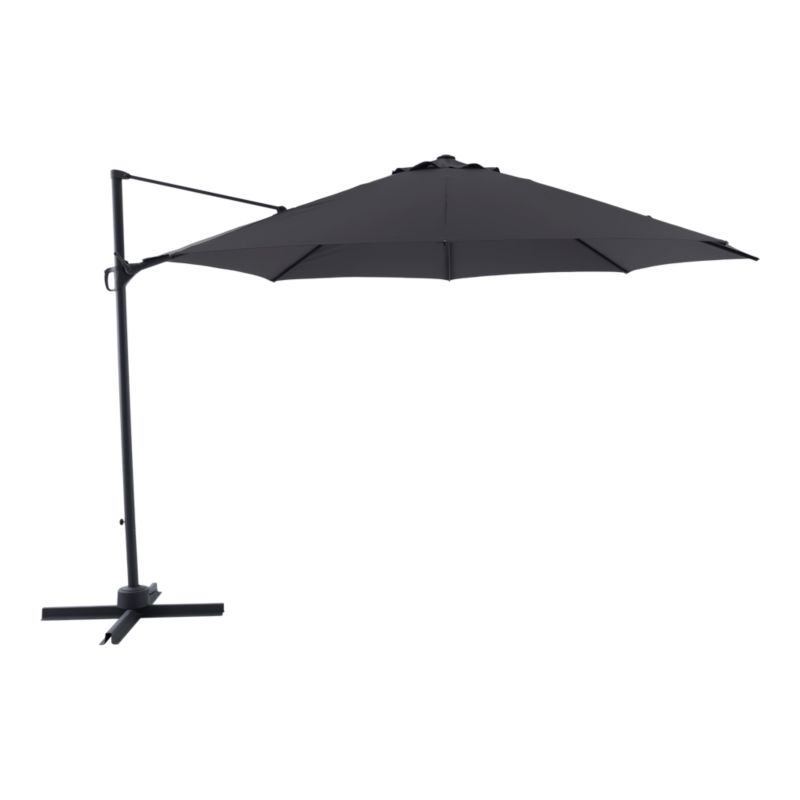 Parasol GoodHome Brindisi okrągły 3,5m antracyt