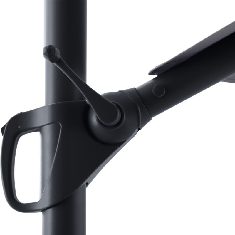 Parasol GoodHome Brindisi okrągły 3,5m antracyt