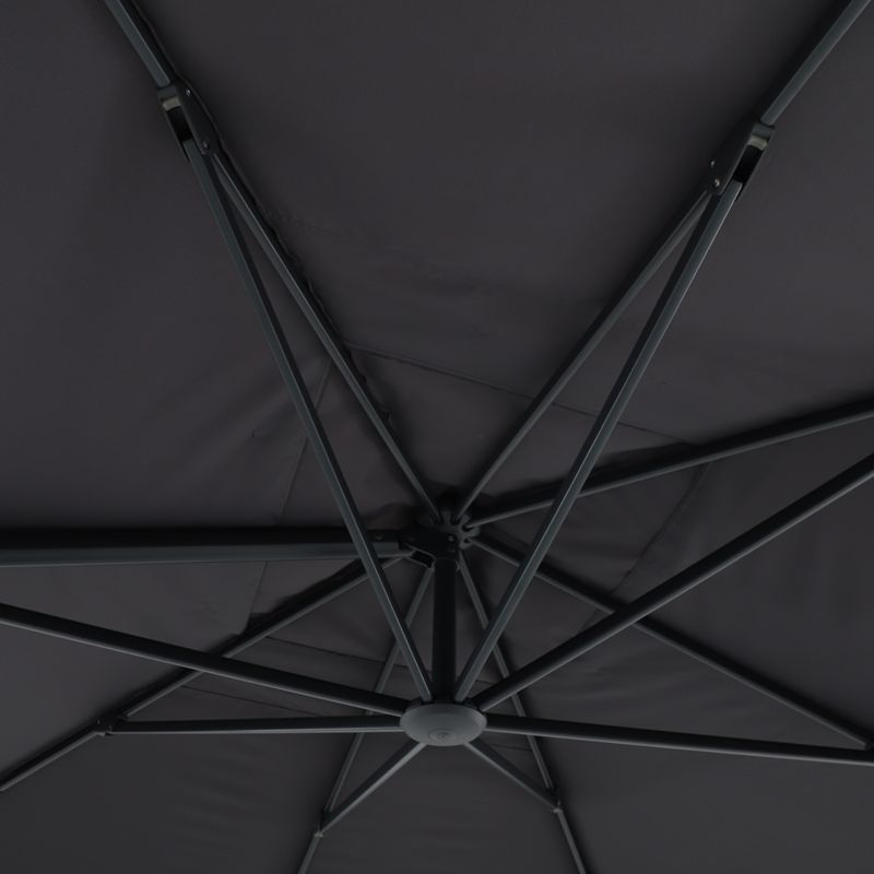 Parasol GoodHome Corby 3 x 4m antracyt