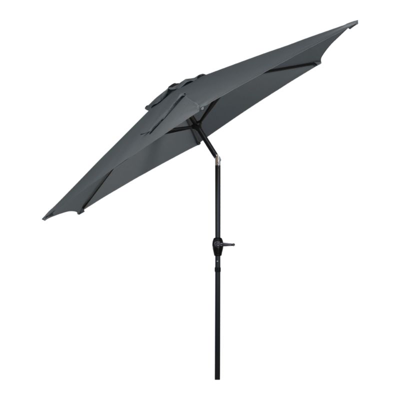 Parasol GoodHome Kasane okrągły 2,5m antracyt