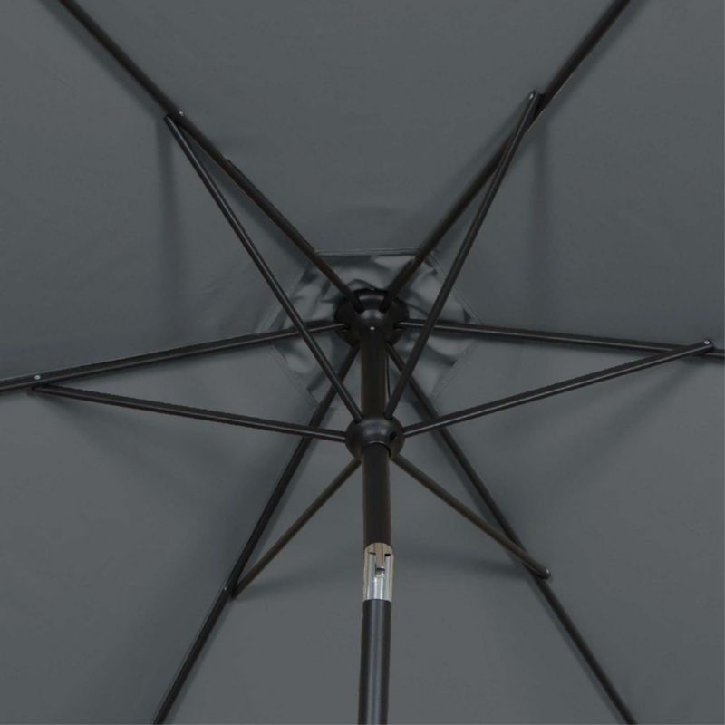 Parasol GoodHome Kasane okrągły 2,5m antracyt