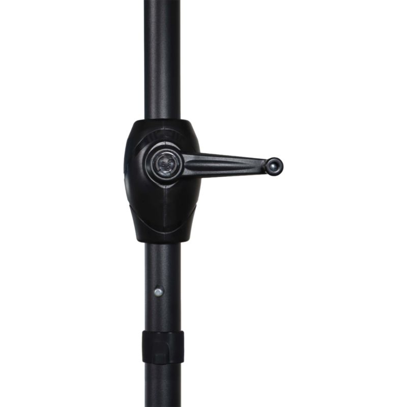 Parasol GoodHome Kasane okrągły 2,5m antracyt