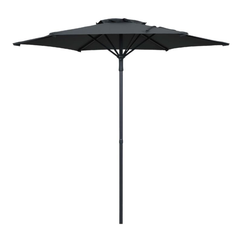 Parasol GoodHome Kasane okrągły 2m antracyt