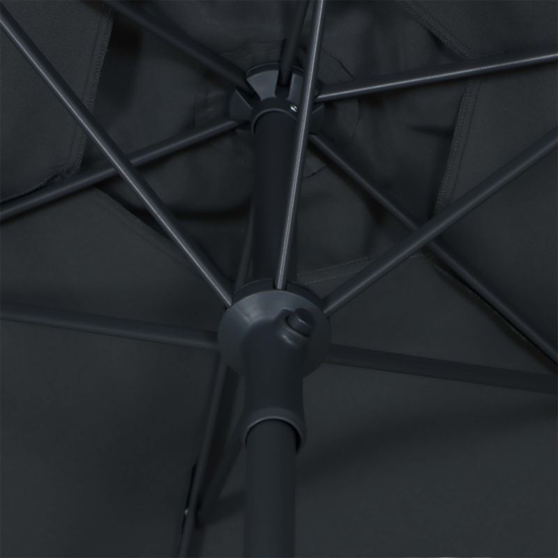 Parasol GoodHome Kasane okrągły 2m antracyt