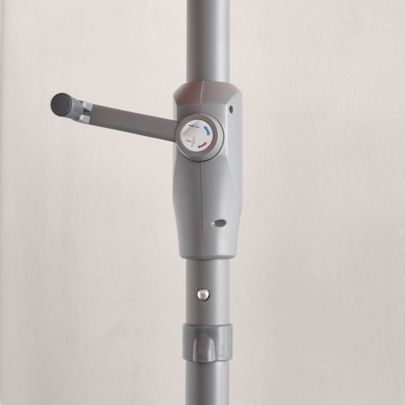 Parasol GoodHome Kasane okrągły 2m antracyt