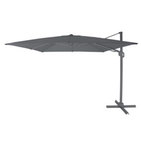 Parasol GoodHome Menorca 300 x 300 cm szary