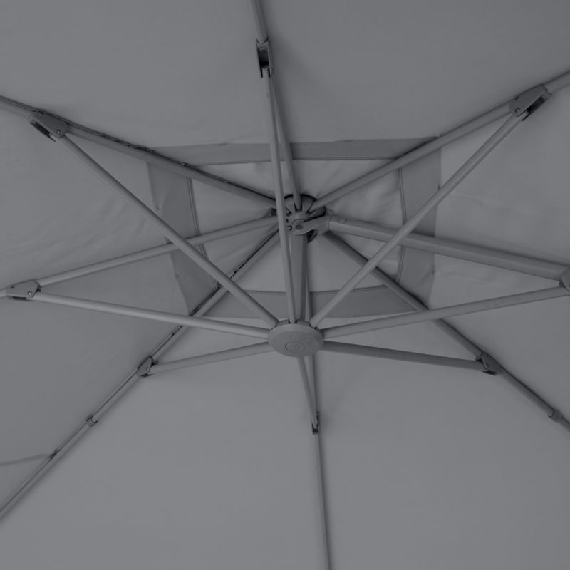Parasol GoodHome Menorca 300 x 300 cm szary