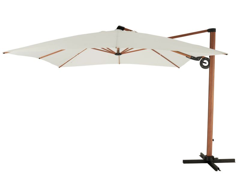 Parasol GoodHome Naya 3 x 3 m biały