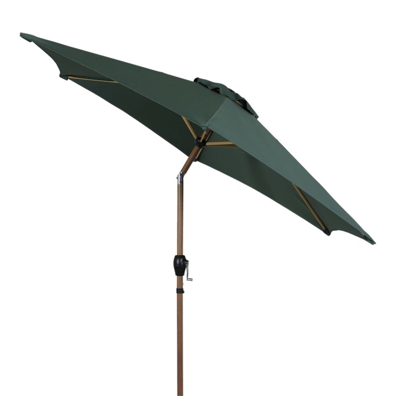 Parasol GoodHome Pescara 2,5m oliwka z efektem drewna