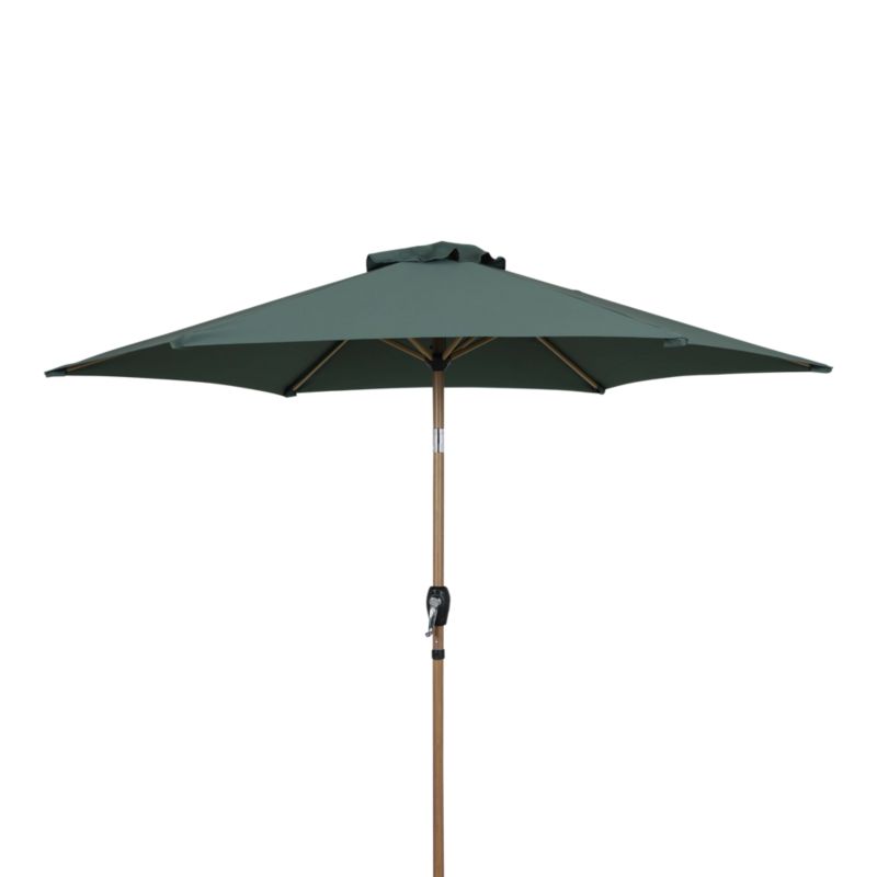 Parasol GoodHome Pescara 2,5m oliwka z efektem drewna