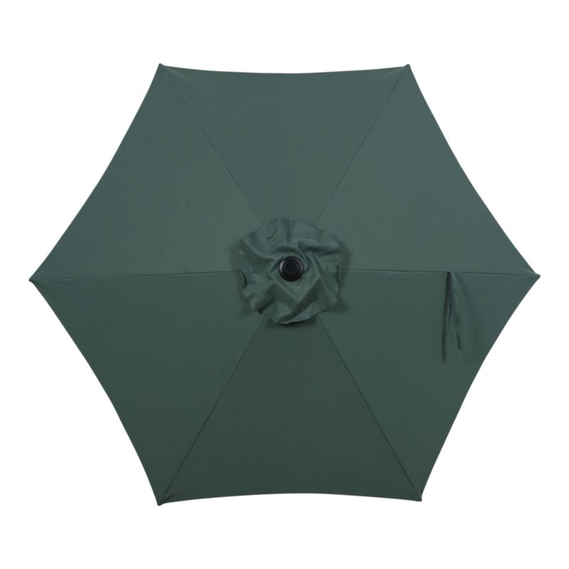 Parasol GoodHome Pescara 2,5m oliwka z efektem drewna