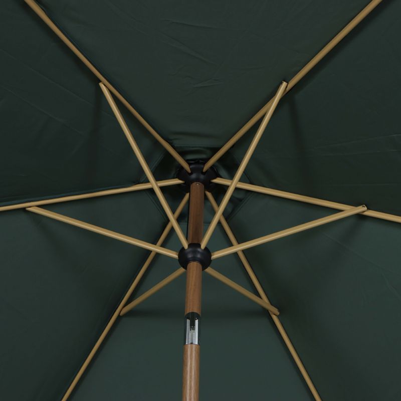 Parasol GoodHome Pescara 2,5m oliwka z efektem drewna