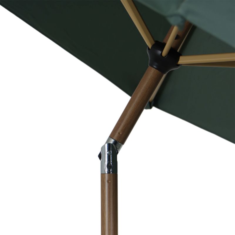 Parasol GoodHome Pescara 2,5m oliwka z efektem drewna